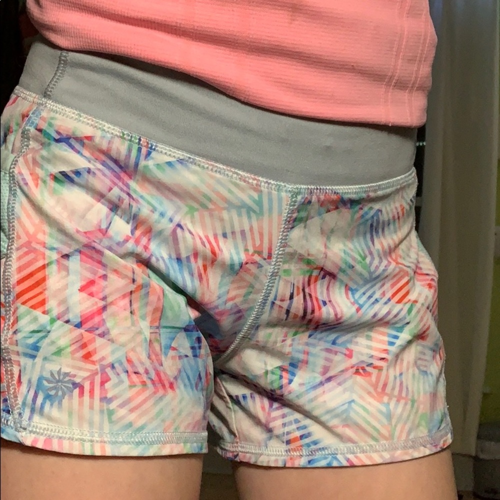Colored athleta shorts